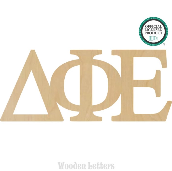 Epsilon delta phi greek letter decal sticker window decals exclusive stickers