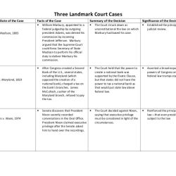 Organizer court graphic cases john marshall